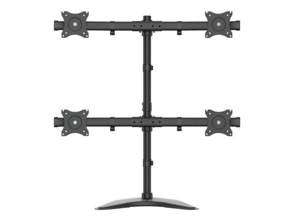 EATON TRIPPLITE Quad-Display Desktop Monitor Stand for 13inch to 27inch Flat-Screen Displays