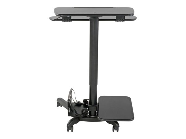 EATON TRIPPLITE Rolling Desk TV/Monitor Cart – Height Adjustable