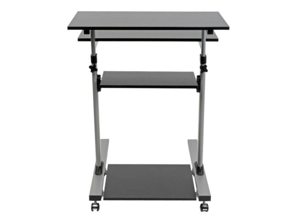 EATON TRIPPLITE Rolling Desk TV/Monitor Cart – Height Adjustable