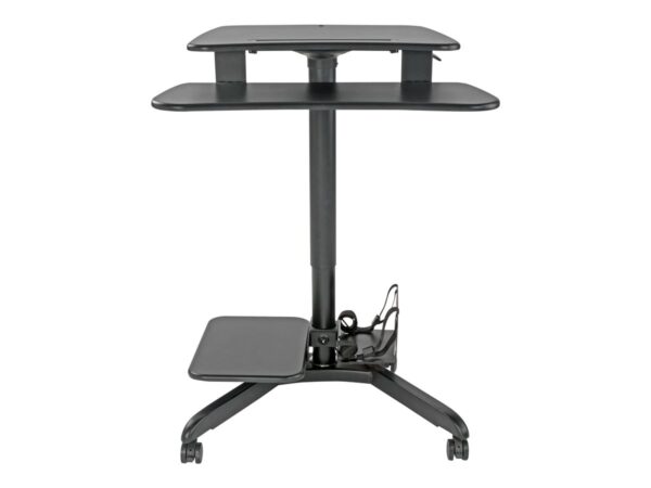 EATON TRIPPLITE Rolling Desk TV/Monitor Cart – Height Adjustable