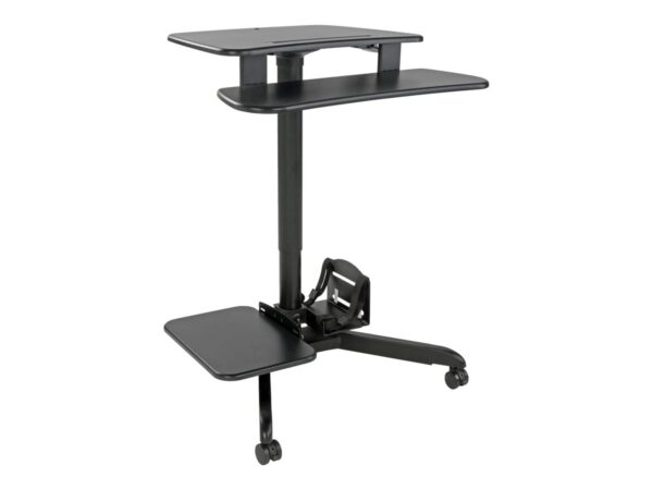 EATON TRIPPLITE Rolling Desk TV/Monitor Cart – Height Adjustable