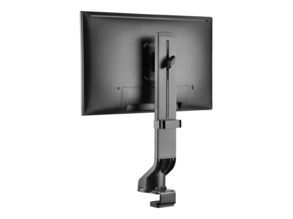 EATON TRIPPLITE Single-Display Monitor Arm with Desk Clamp and Grommet – Height Adjustable 17p to 32p Monitors