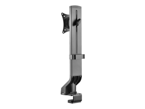 EATON TRIPPLITE Single-Display Monitor Arm with Desk Clamp and Grommet – Height Adjustable 17p to 32p Monitors
