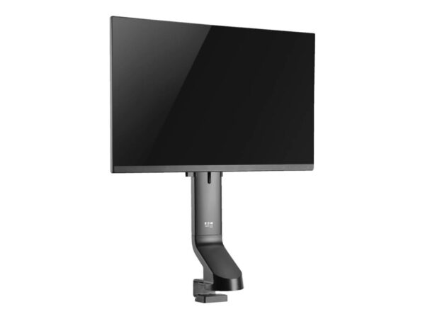 EATON TRIPPLITE Single-Display Monitor Arm with Desk Clamp and Grommet – Height Adjustable 17p to 32p Monitors