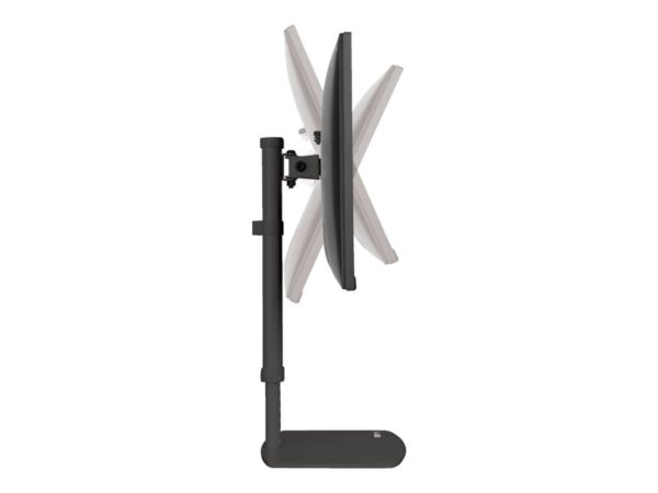 EATON TRIPPLITE Single-Display Monitor Stand – Height Adjustable 17inch to 27inch Monitors