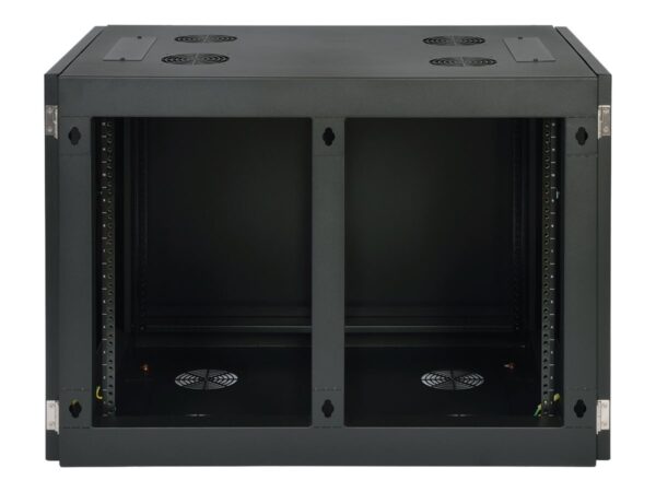 EATON TRIPPLITE SmartRack 12U Heavy-Duty Low-Profile Server-Depth Side-Mount Wall-Mount Small Rack Enclosure