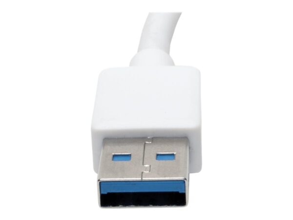 EATON TRIPPLITE USB 3.0 SuperSpeed to Gigabit Ethernet NIC Network Adapter 10/100/1000 Plug and Play Aluminum