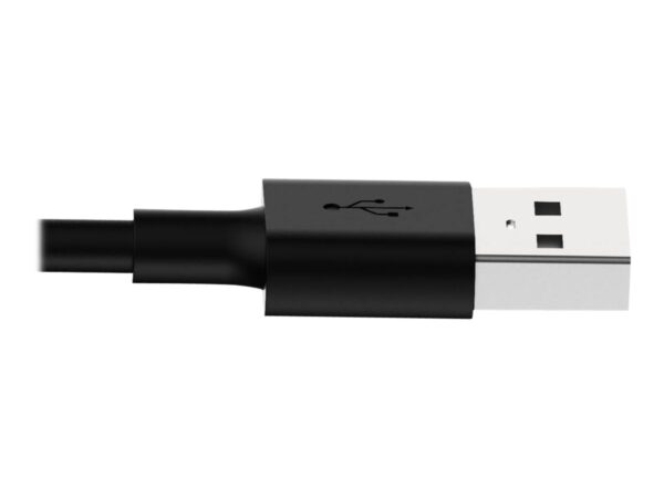 EATON TRIPPLITE USB-A to Lightning Sync/Charge Cable MFi Certified – Black M/M USB 2.0 3ft. 0.91m