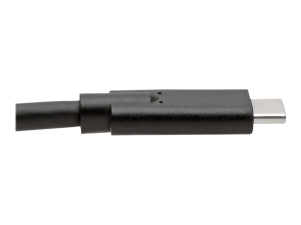 EATON TRIPPLITE USB-C Cable M/M – USB 3.1 Gen 1 5Gbps 5A Rating Thunderbolt 3 Compatible 6ft. 1.83m