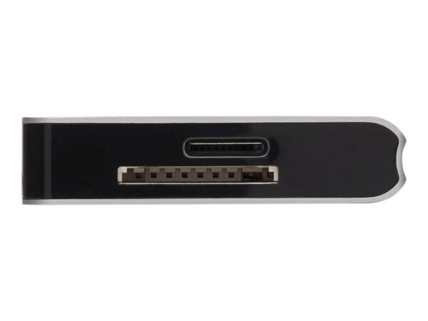 EATON TRIPPLITE USB-C Dock – 4K HDMI USB 3.2 Gen 1 USB-A Hub GbE Memory Card 100W PD Charging Detachable Cord