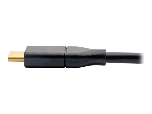 EATON TRIPPLITE USB-C to DisplayPort Active Adapter Cable M/M 4K 60 6ft. 1.8m