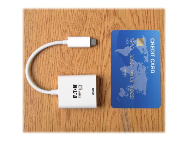 EATON TRIPPLITE USB-C to HDMI Adapter M/F – 4K 60Hz HDCP 2.2 White