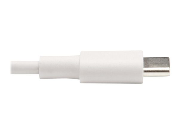 EATON TRIPPLITE USB-C to Lightning Sync/Charge Cable M/M MFi Certified White 3ft. 0.9m
