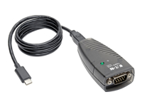 EATON TRIPPLITE USB-C to Serial DB9 RS232 Adapter Cable 3ft. 0.91m Keyspan High-Speed M/M TAA