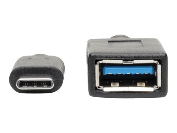 EATON TRIPPLITE USB-C to USB-A Adapter M/F USB 3.1 Gen 1 5 Gbps USB-IF Certified Thunderbolt 3 Compatible 6p 15.24cm
