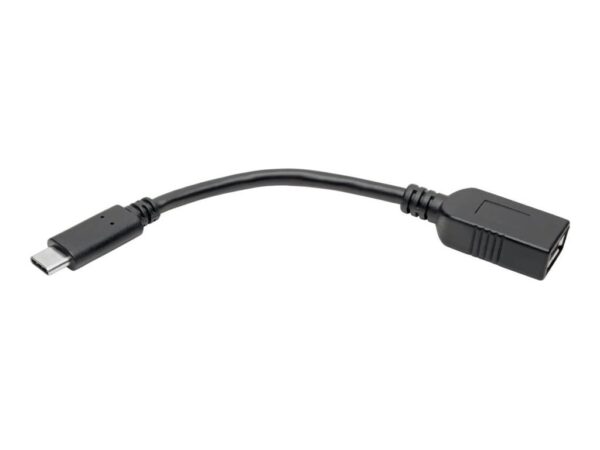 EATON TRIPPLITE USB-C to USB-A Adapter M/F USB 3.1 Gen 1 5 Gbps USB-IF Certified Thunderbolt 3 Compatible 6p 15.24cm