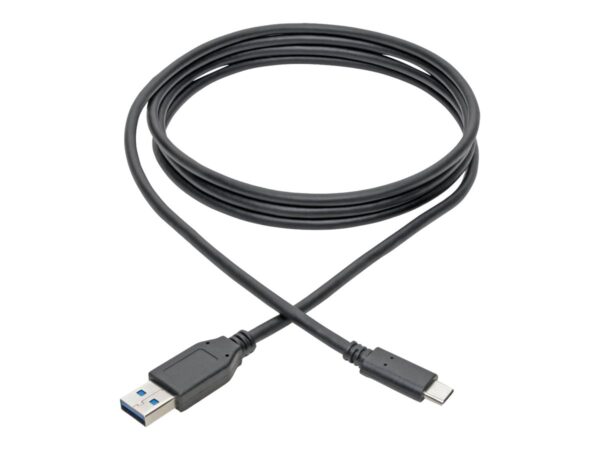 EATON TRIPPLITE USB-C to USB-A Cable M/M USB 3.1 Gen 1 5Gbps Thunderbolt 3 Compatible 6ft. 1.83m
