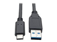 EATON TRIPPLITE USB-C to USB-A Cable M/M USB 3.1 Gen 1 5Gbps Thunderbolt 3 Compatible 6ft. 1.83m