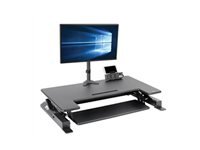 EATON TRIPPLITE WorkWise Height-Adjustable Sit-Stand Desktop Workstation