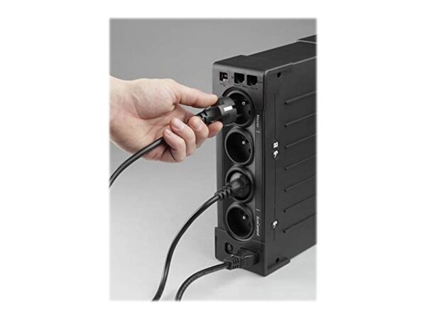 Eaton UPS Ellipse ECO 650 USB FR(rack/tower) – AC 230 V – 400 Watt – 650 VA – USB – French 4 Output – 2U – 19inch