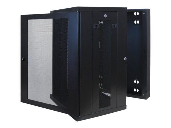 EATON Wall-Mounted SmartRack 18U Enclosure L. 600mm D.550mm Rear Hinges