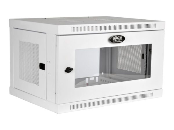 EATON White SmartRack Wall Box 6U W. 600mm D.450mm Glass Door