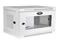 EATON White SmartRack Wall Box 6U W. 600mm D.450mm Glass Door