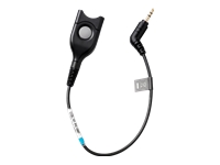 EPOS CCEL 191 DECT/GSM cable. EasyDisconnect with 20cm cable to 2.5mm 3-pole jack. For SC CC SH series