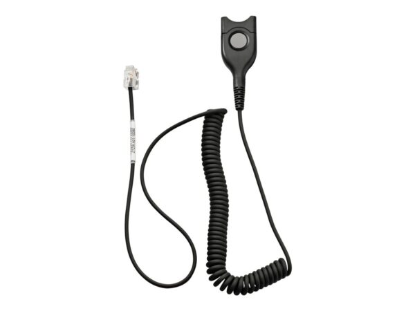 EPOS CSTD 08 Standard headset connection cable Code 08 with EasyDisconnect to Modular Plug RJ 9