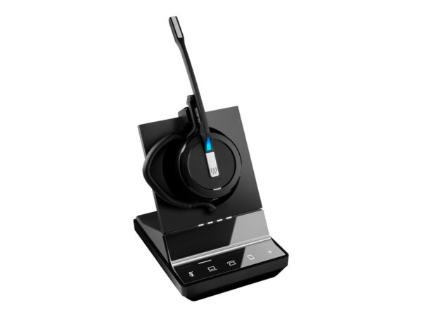 EPOS IMPACT SDW 5016 EU/UK/AUS Wireless DECT Office Headset with base station for phone mobile and PC incl BTD 800 BT dongle