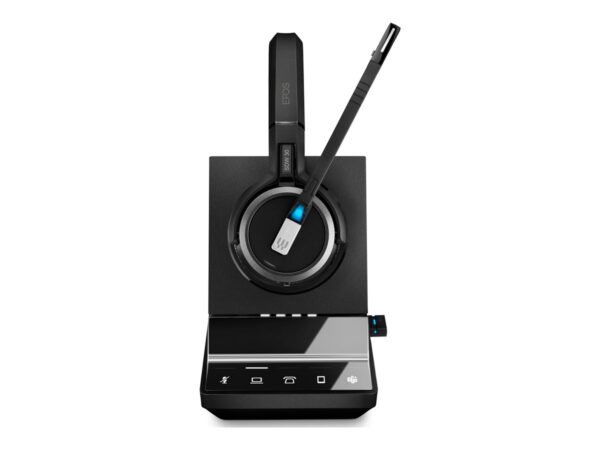 EPOS IMPACT SDW 5036T EU/UK/AUS Wireless DECT Headset monaural with base station for phone mobile and PC incl dongle Teams certified