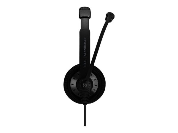 EPOS SC 75 USB MS double-sided wired headset with both 3.5 mm jack and USB connectivity