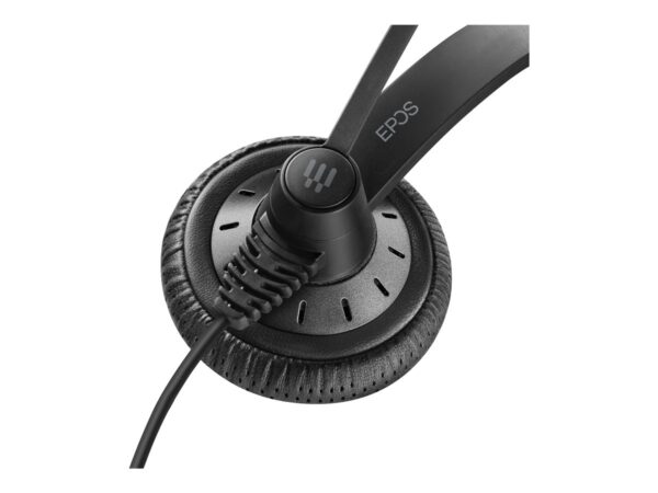 EPOS SC 75 USB MS double-sided wired headset with both 3.5 mm jack and USB connectivity