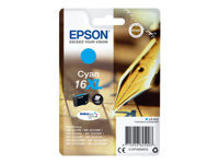 EPSON 1LB 16XL ink cartridge cyan high capacity 6.5ml 450 pages 1-pack blister without alarm