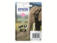 EPSON 1LB 24 ink cartridge light magenta standard capacity 5.1ml 360 pages 1-pack blister without alarm