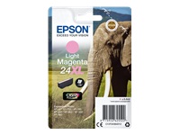 EPSON 1LB 24XL ink cartridge light magenta high capacity 9.8ml 740 pages 1-pack blister without alarm