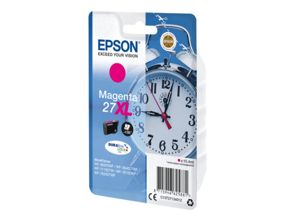 EPSON 1LB 27XL ink cartridge magenta high capacity 10.4ml 1.100 pages 1-pack blister without alarm – DURABrite ultra ink