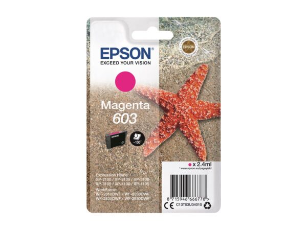 EPSON 1LB Singlepack Magenta 603 Ink