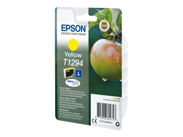 EPSON 1LB T1294 ink cartridge yellow high capacity 7ml 1-pack RF-AM blister w/s