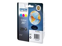EPSON 2LB 267 ink cartridge cyan magenta and yellow standard capacity 200 pages 1-pack RF-AM blister w/s
