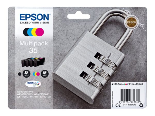 EPSON 2LB 35 Ink Multipack CMYK Blister w/s