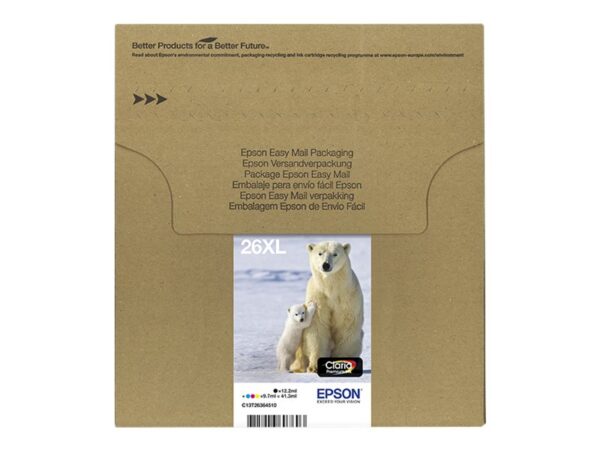 EPSON 3LB Multipack 4-colours 26XL Claria Premium EasyMail