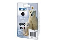 EPSON 4LB 26 ink cartridge black standard capacity 6.2ml 220 pages 1-pack blister without alarm