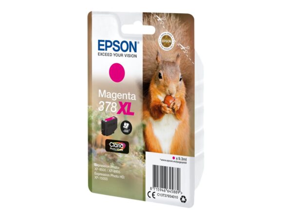 EPSON 4LB 378XL Magenta Ink Cartridge With Security w/s