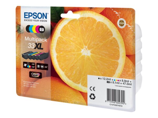 EPSON 4LB Multipack Oranges alarmed – Claria Premium Ink w/s