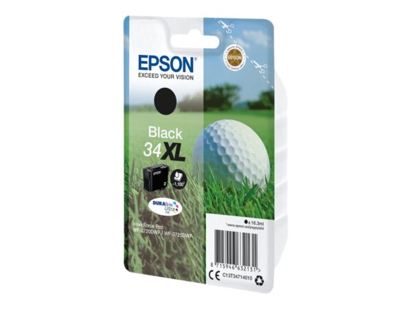 EPSON 4LB Singlepack 34XL Ink Black DURABrite Ultra 16.3ml Blister XL w/s