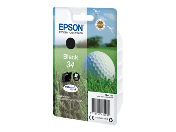 EPSON 4LB Singlepack Black 34 – DURABrite Ultra Ink