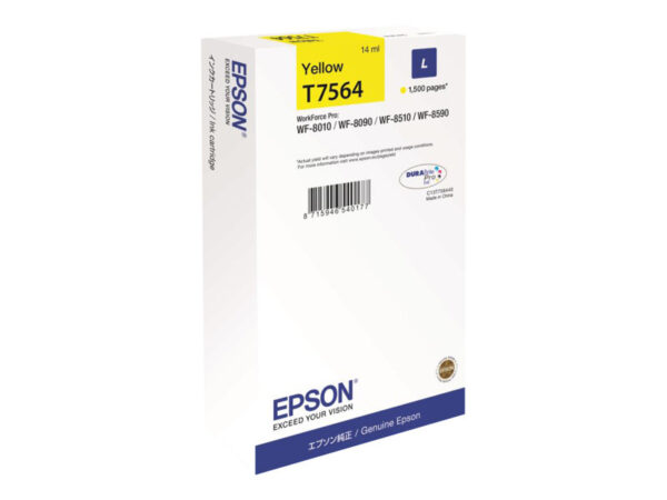 EPSON 4LB WF-8xxx Series Ink Cartridge L Yellow