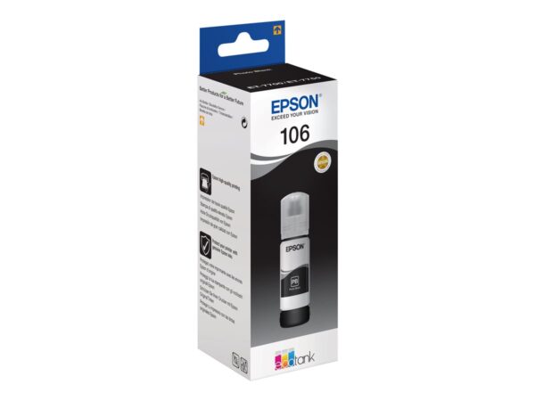 EPSON 5LB 106 EcoTank Photo Black ink bottle