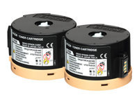 EPSON AL-M200/MX200 cartouche de toner noir capacité standard 2 x 2.500 pages pack de 2